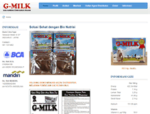 Tablet Screenshot of g-milk.net